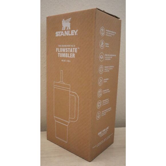 Stanley The Quencher H2.0 Cherry Blossom Pink FlowState 40oz Insulated Tumbler - Picture 5 of 9